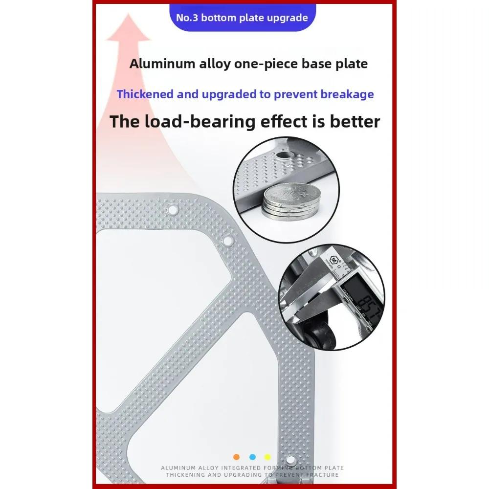 Stair-climbing handcart, portable luggage cart, cargo-pulling and shopping cart, aluminum alloy foldable small cart