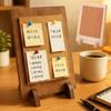 Soft Cork Cork Message Board Stable Photo Display Holder Rustic Tabletop Display Stand  Home Decor