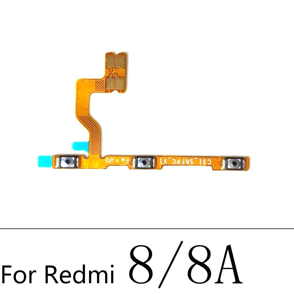 Phone Power Volume Flex For Xiaomi Redmi 7 9 1A 1A 6/6A 7A 8/8A 9A 1 Plus 1 Pro K11 Power On Off Key Button Ribbon Cable Parts