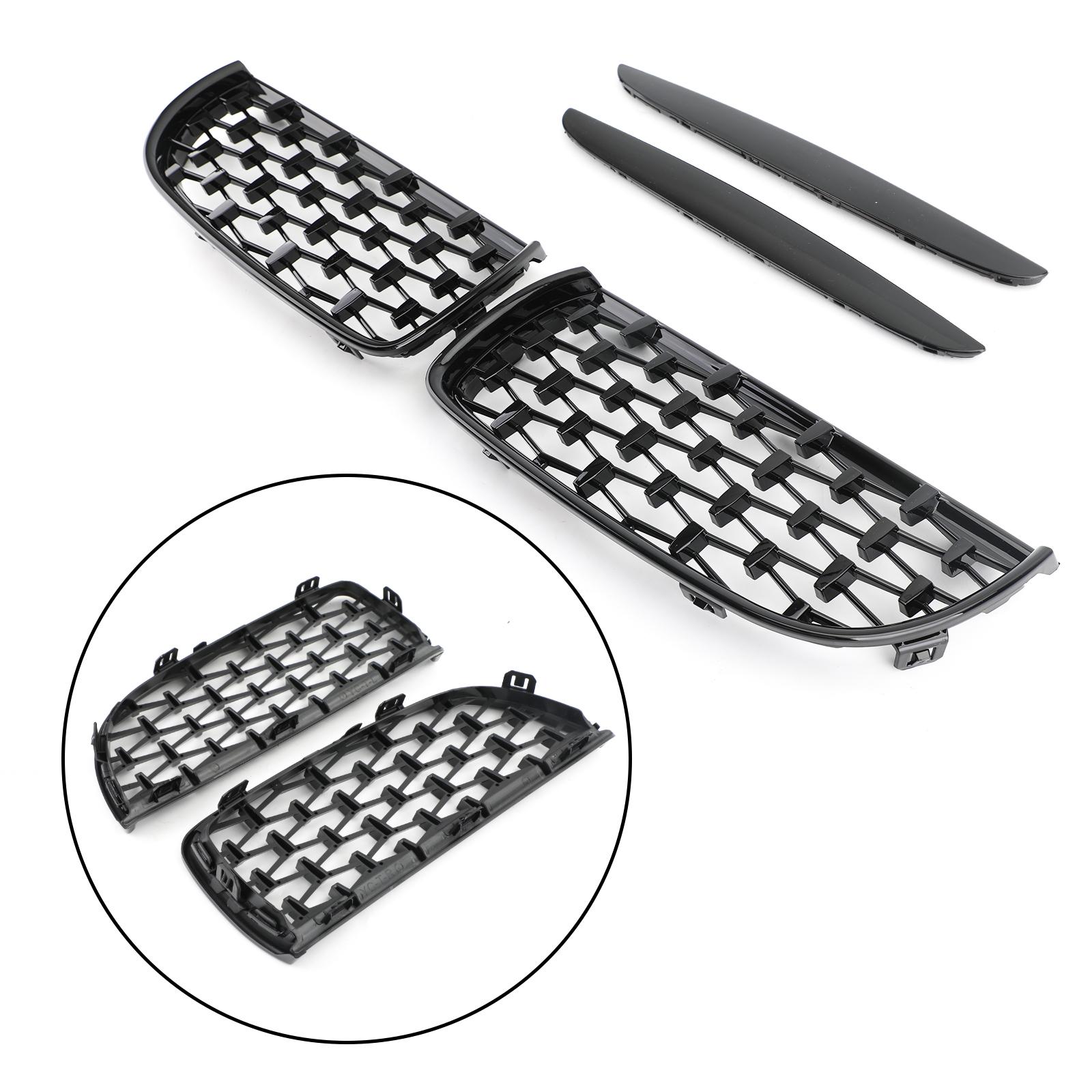 

Черная решетка Mesh Kidney Grille для BMW E90 3 серии Sedan 2005-2008