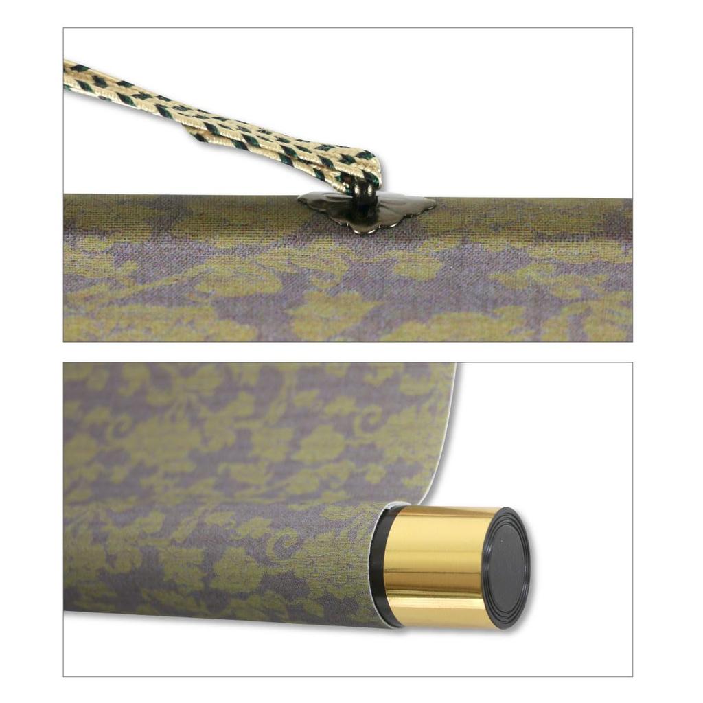 Hanging modeled on Thirteen small vertical scroll, Buddhas, size,