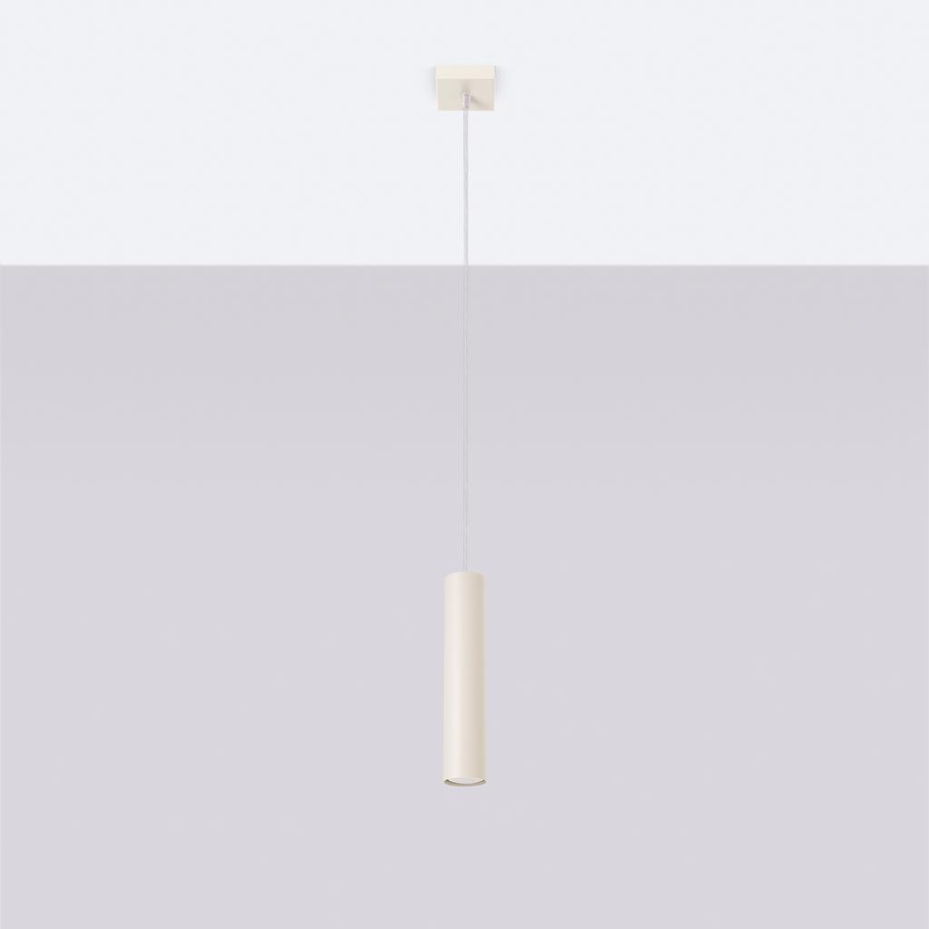Lampa Wisząca Lagos 1 Gu10 Beżowy Sollux Sl.1479