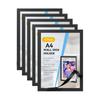 A4 Magnetic Frame 4 X 6 Inch Magnetic Sign Holder, Adhesive Frames for Document Holder, Poster Certificate Carft Picture