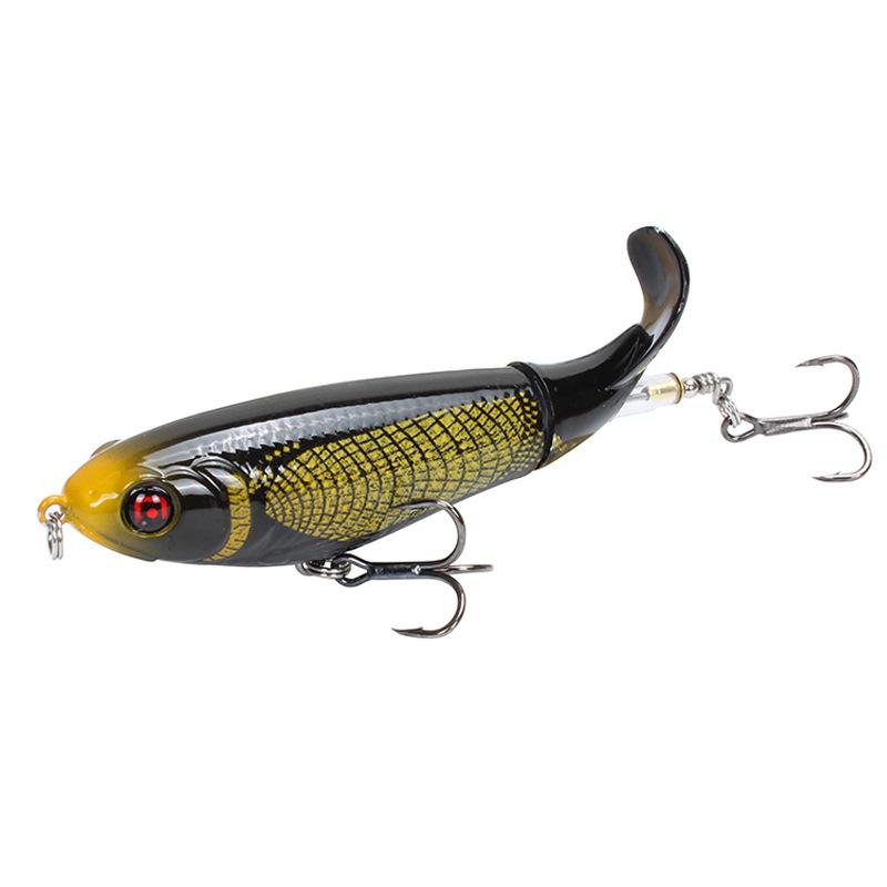 2 Pcs Fishing Bait High Quality 17g 10.5cm Lua Bait Floating Water Pencil Fishing Gear Fishing Bait (random)