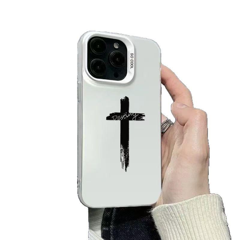 The new cross is suitable for iphone17 mobile phone case Apple 15promax/14 anti-drop 13pro12 Europe, America and 16.