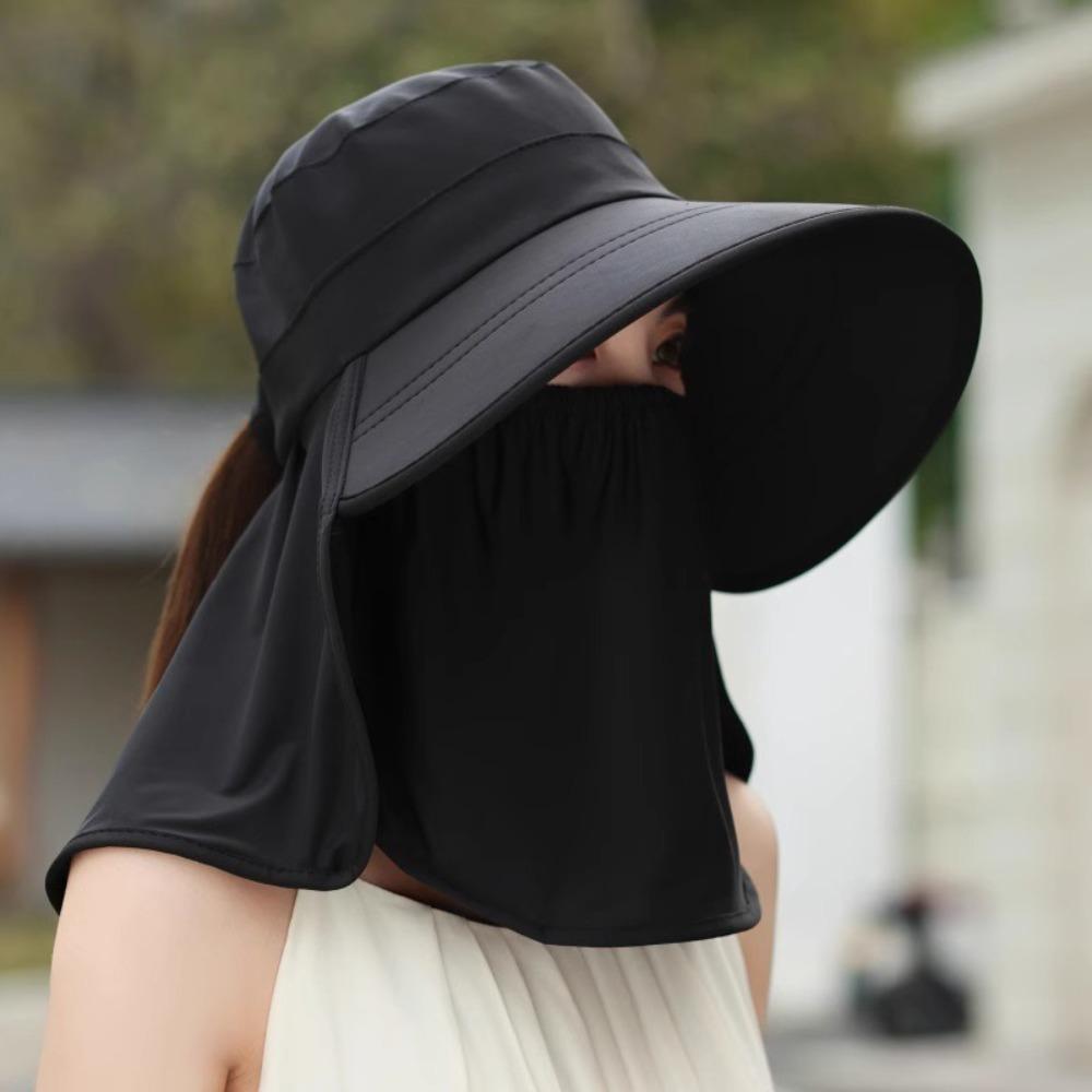 Large Brim Sunshade Hat Breathable Sun Hat New Bucket Hat Women