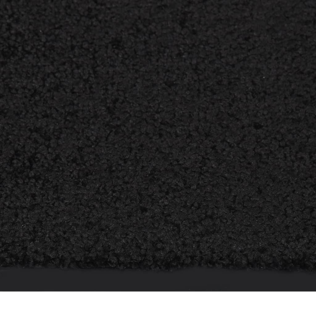Vidaxl Doormat, Black, 80 X 120 Cm