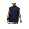 Dri-Fit Ärmelloser Pullover Basketball Hoodie Herren Tops Tiefmarineblau Weiß HF9939410