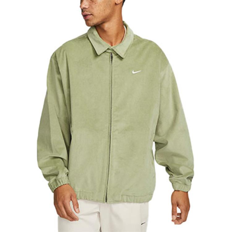 New Nike Life Harrington Cord Jacket DX9070-386