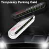 1 szt. Nowa tymczasowa karta parkingowa do samochodu Odznaka Stylizacja samochodu Dla Jaguar XF XE XJ F-Pace X-Type S-Type F-Type E-Pace I-PACE XK