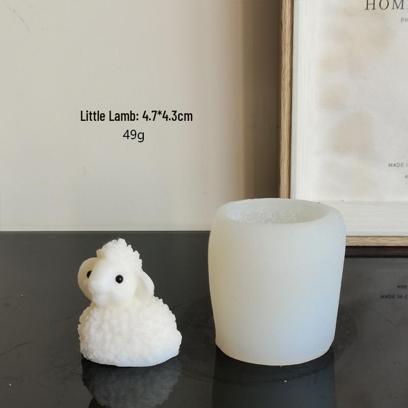 

Силиконовая форма 3D «Овечка» для выпечки, ароматерапии, свечей, штукатурки и шоколадного мусса своими руками