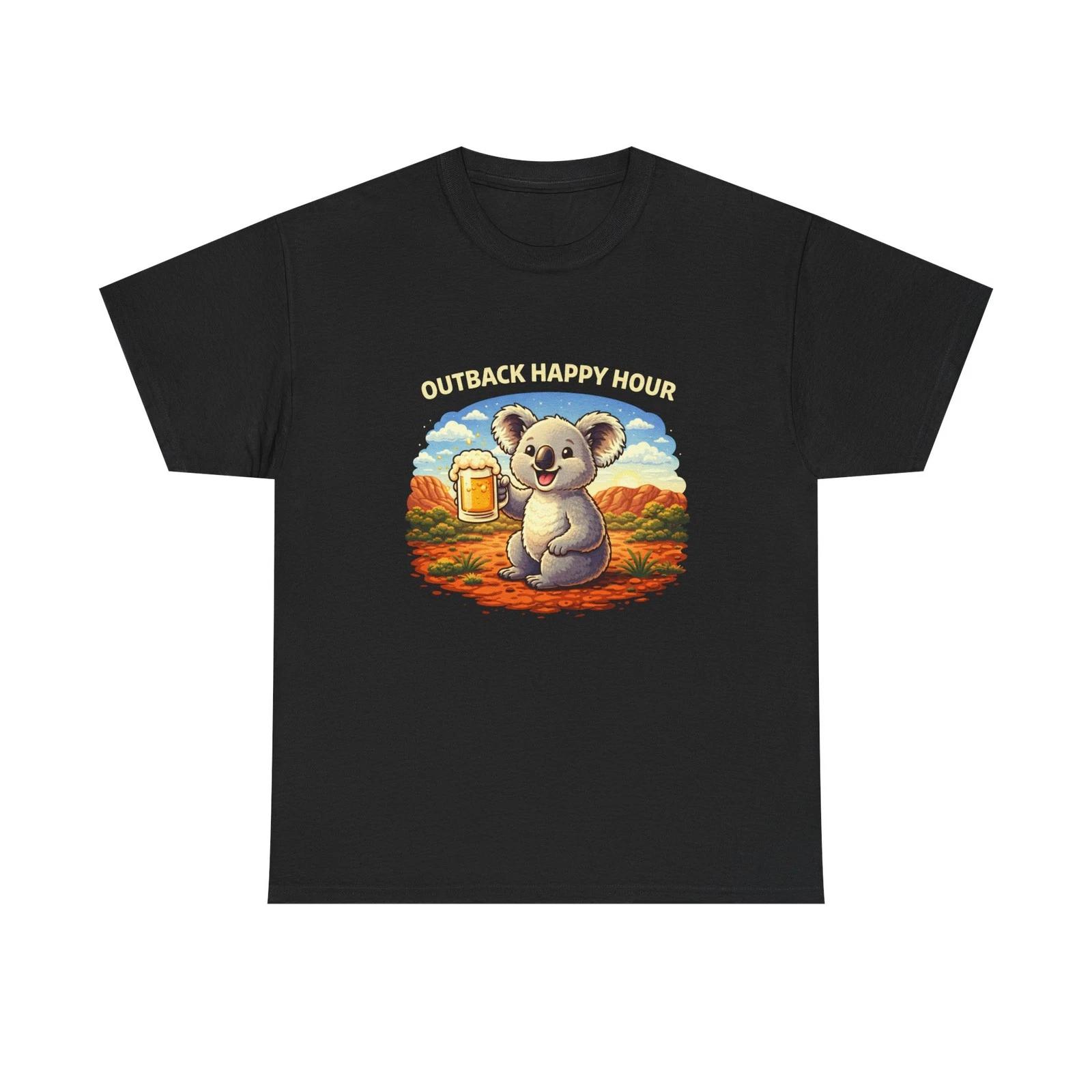 Koala Holding Beer Children s Children s T  Children s T-shirt | Outback Happy Hour Design 100