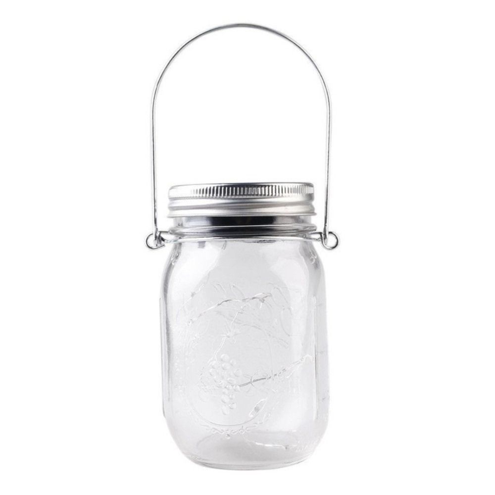 30LED Mason Jar Lid Lights Solar Charging String Lights Hanging Outdoor Lights  Outdoor Decoration