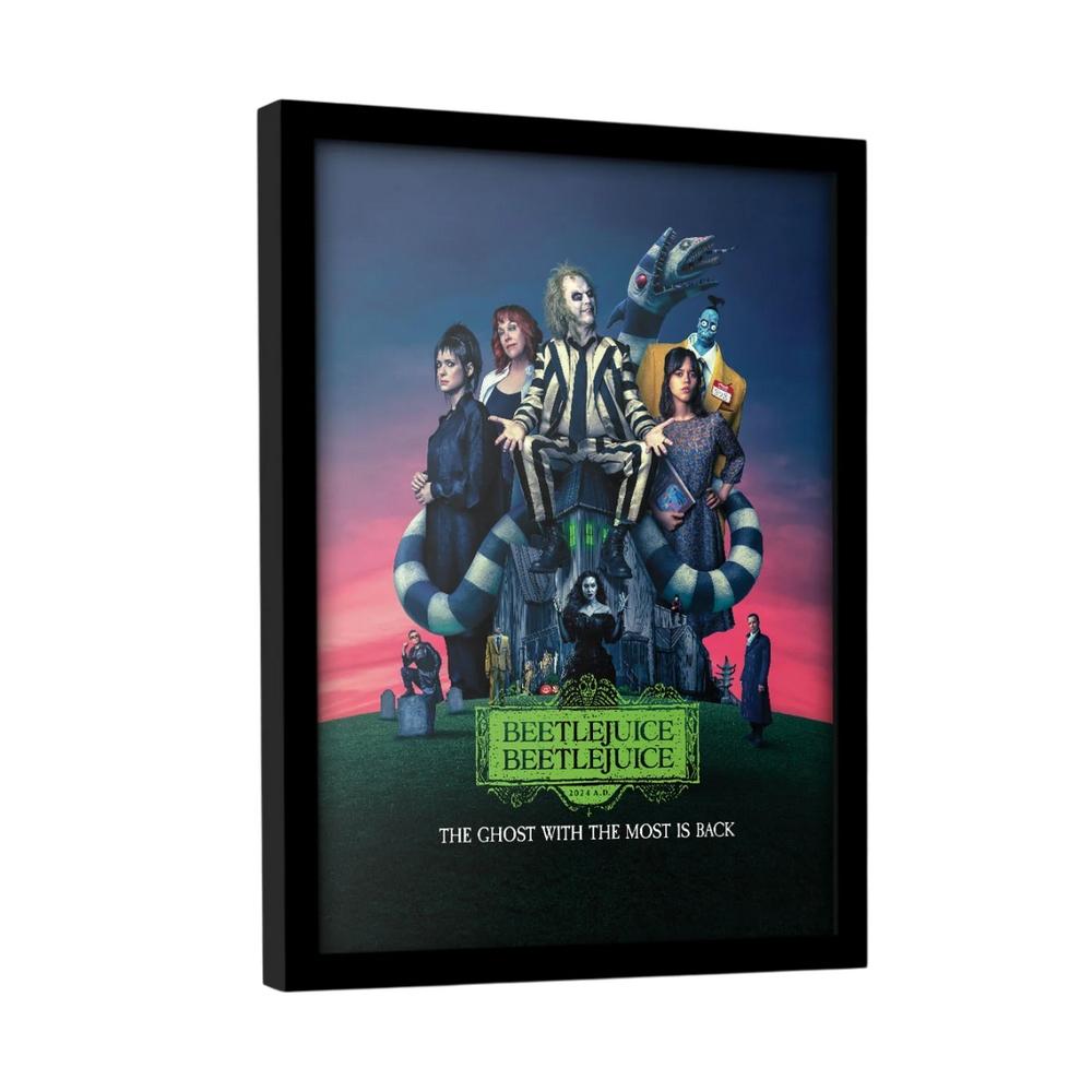 Beetlejuice Beetlejuice The Ghost With The Most Is Back Framed Print