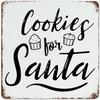 Christmas Metal Wall Art for Home Living Room Kitchen Decor