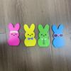 Cartoon Colorful Rabbit Decoration Handmade Home Table Decor Easter Bunny Wood Signs  Friends
