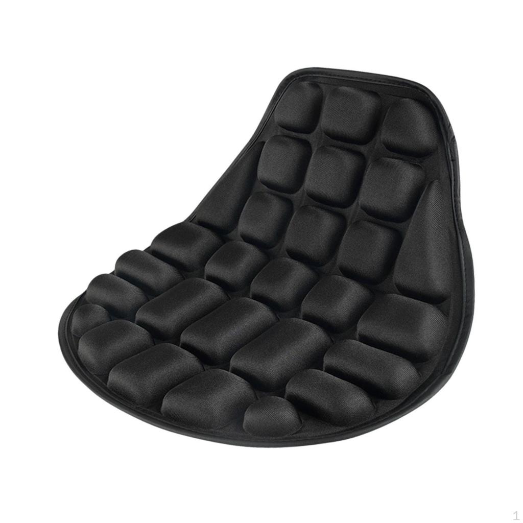 Motorcycle Seat Cushion Comfortable Sturdy 3D for Long Rides Shock Absorption