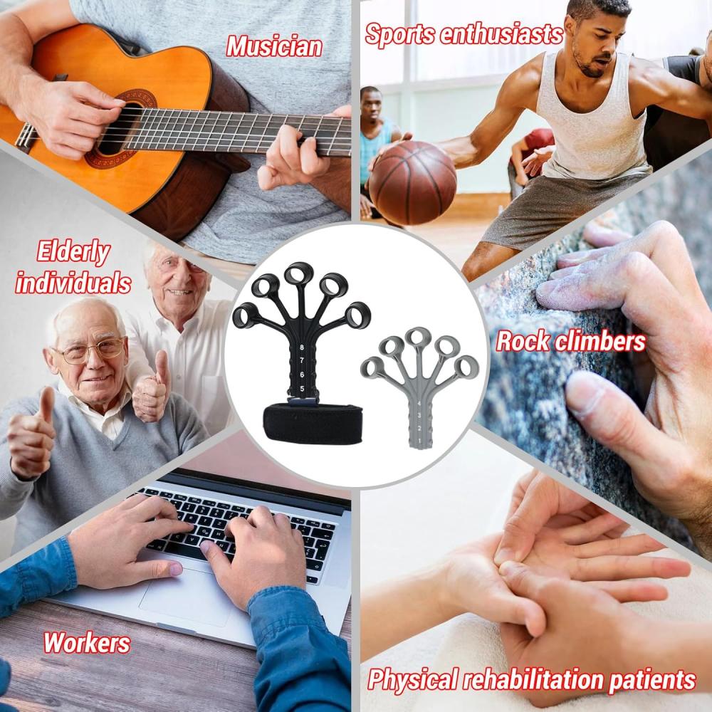 Urządzenie do treningu dłoni, zwiększające siłę chwytu, urządzenie do treningu przedramienia, urządzenie do treningu palców, urządzenie do treningu siły chwytu do