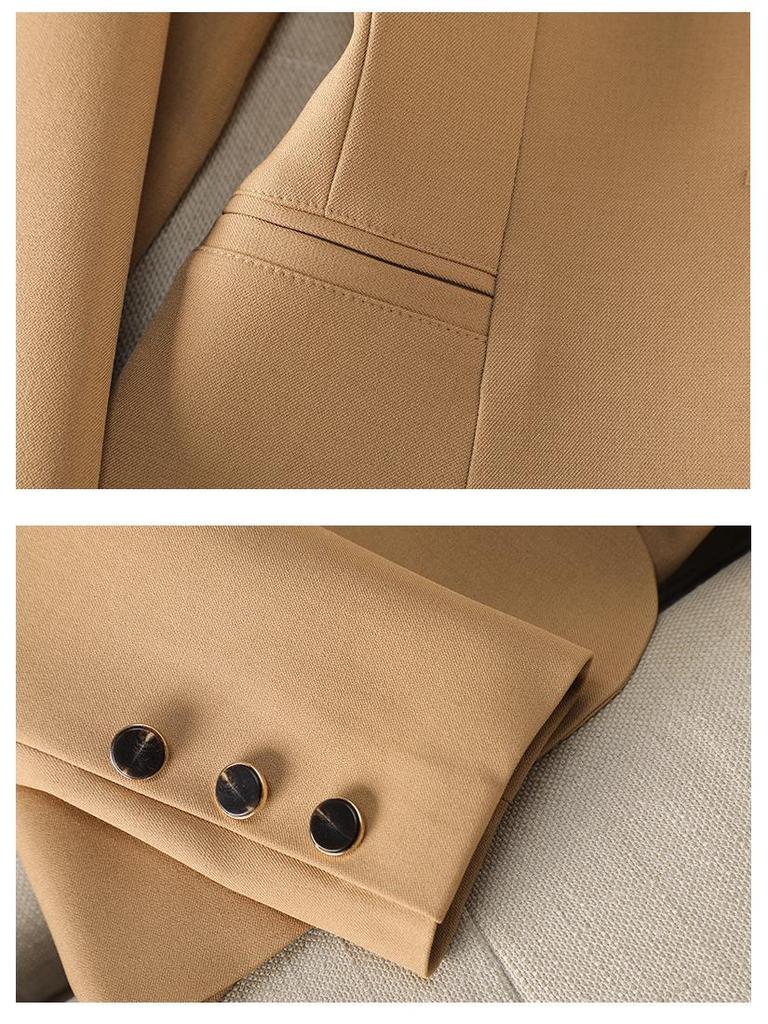 Women's 2025 Spring/Autumn Blazer - Fashionable Versatile Workwear