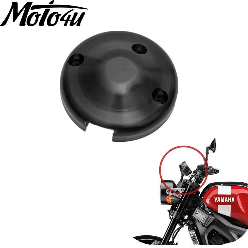 MOTO4U Motorcycle Dash Gauge Relocation Bracket Cover Bottom Decorative Cap For YAMAHA XSR900 2015 2016 2017 2018 XSR700