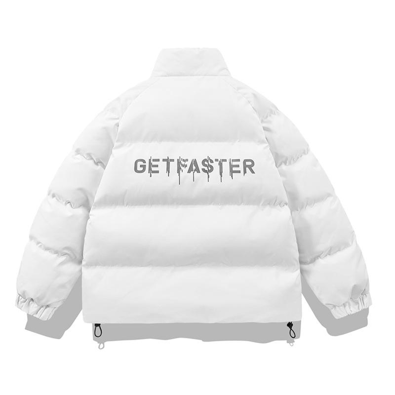 Down Cotton-padded Men's Autumn and Winter Trendy Brand Loose Casual Cotton-padded Jacket