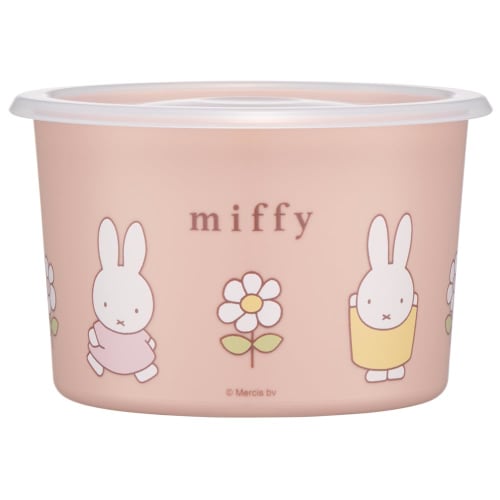 Skater One-Touch Seal Container, Small, 600ml, Airtight Storage Container, Miffy Design, SOT6-A