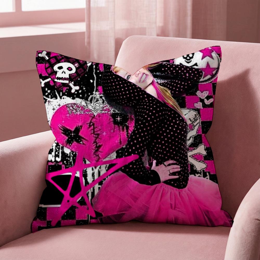 A-Avril Ramona Lavigne Kissenbezug Mehrzweck-Kissenbezug für Zuhause & Auto - Wendbar, Weich & Langlebig für den täglichen Gebrauch