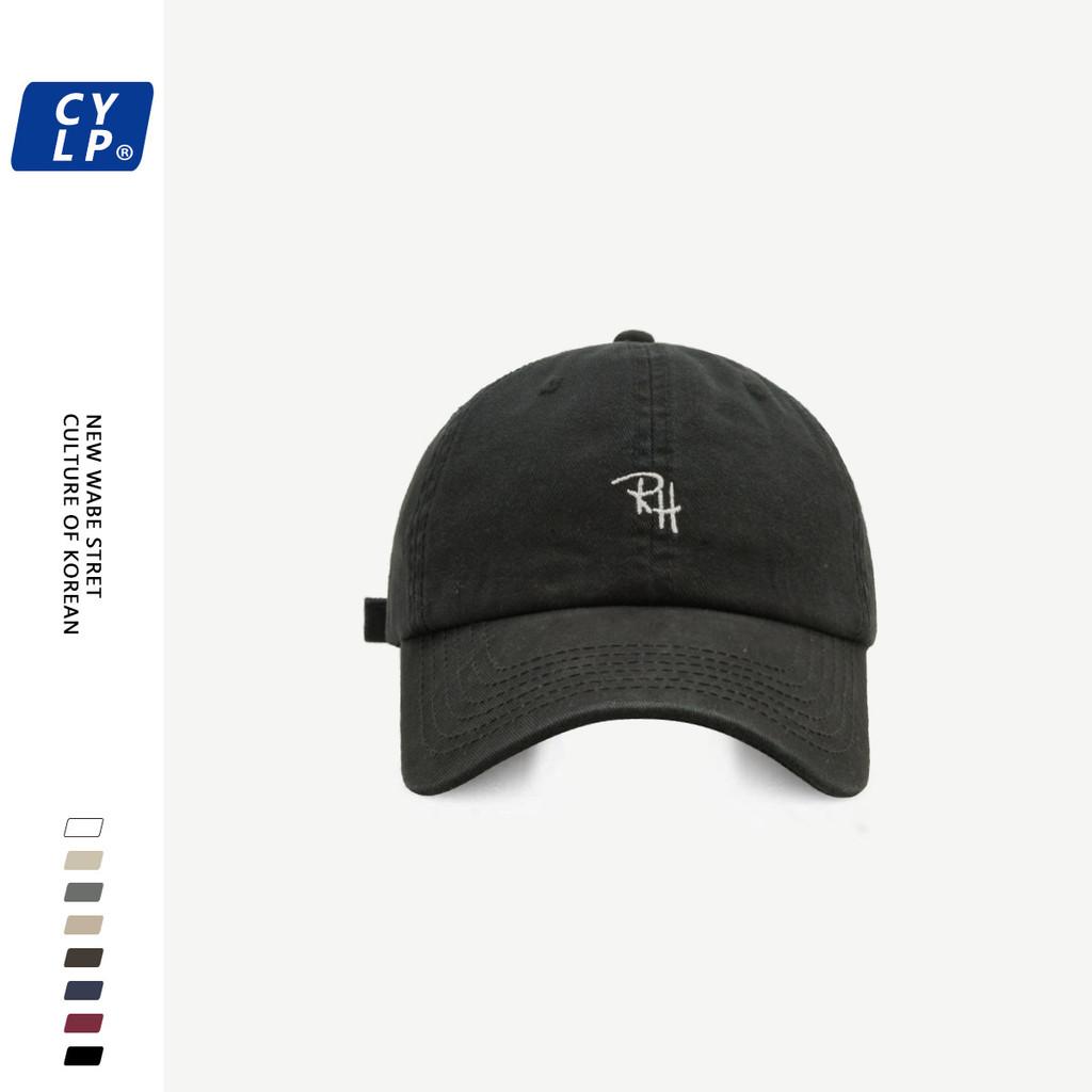 Style Korean Versatile Duckbill Cap With Elegant Lettering And Fit Comfortable