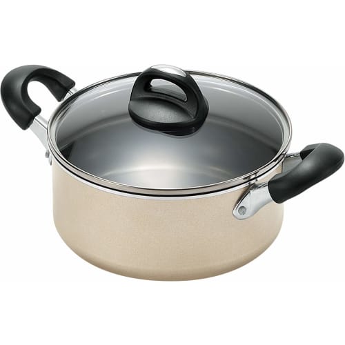 Yokoyama Ultimate Spin-Coated 20cm Double-Handled Pot ASC-800S