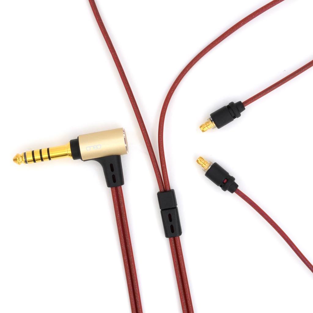 onso 08 to Pentaconn ear balanced earphone 4.4 (5-pole) (L/R) cable, 1.2m, iect_08_bl4p_120