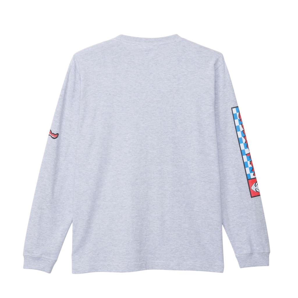 Small Planet Marvel Sleeve Print Long Sleeve T-Shirt, Spider-Man/HERO, XL, Ash