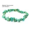 Irregular Shape Stone Bracelet All-match Natural Elastic Rope Women Bracelet Hand Decor