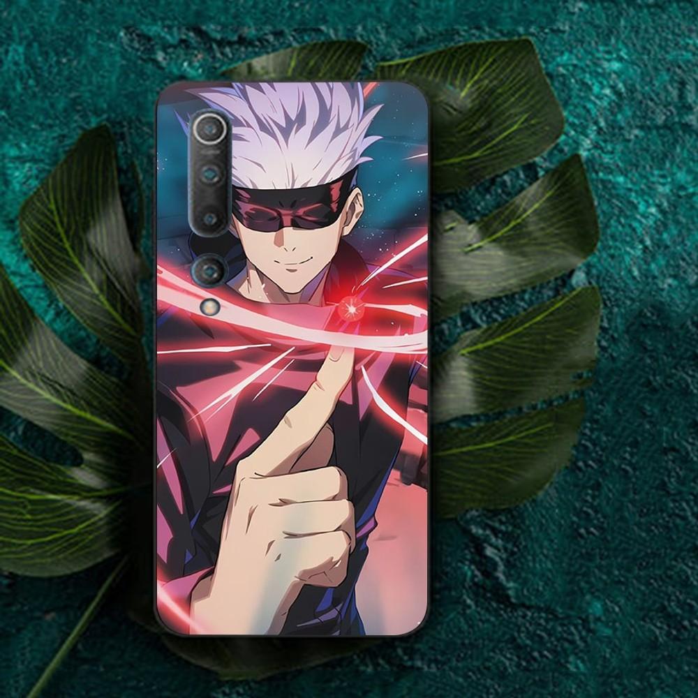 Cartoon Gojo Satoru Characters Phone Case For Redmi Note 4 X 5 A 6 7 8 T 9 9S 10 11 11S 11Epro Poco M3 Pro