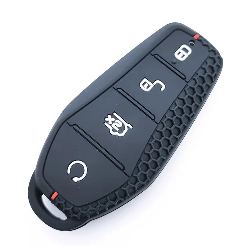 

Silicone Car Remote Key Case Fob Shell For Byd Atto 3 Han Ev Dolphin Song Pro Max Tang Dm Yuan Dolphin E2 Qin Plus Accessories