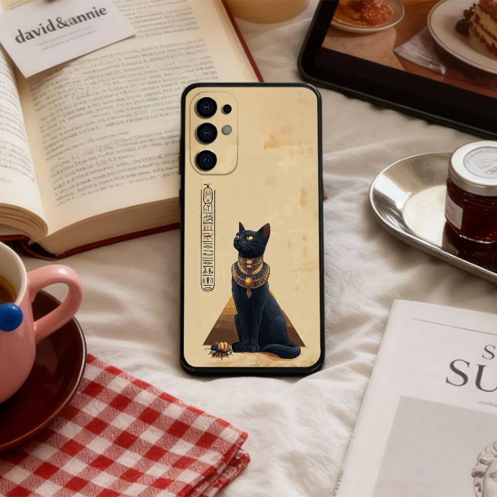COOL A-Ancient E-Egypt Art   Phone Case For Samsung S 25,24,23,22,30,21,10,9,Ultra,Plus,Lite,FE,4,5 G Soft Black Case