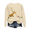 Women's Casual Round Neck Long Sleeve Valentine's Day Printed Pullover Top