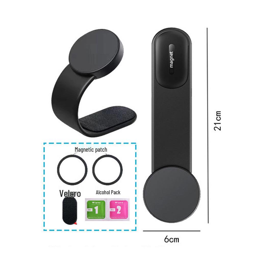 

15W Foldable MagSafe Wireless Car Phone Holder with Magnetic Dashboard Navigation