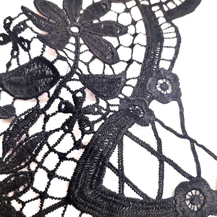 Cucito Fai da Te Materiali Fatti a Mano Decorazione Scollatura Ricamo di Pizzo Collo Accessori per Abbigliamento