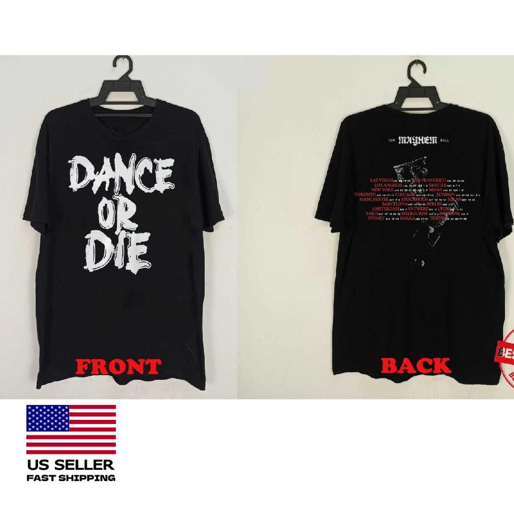 NEW & FASTSHIP! Lady Gaga The Mayhem Ball Tour 2025-2026 T-Shirt S-5XL, REPRINT Unisex T-Shirt L