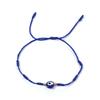 Blue Glasses Blue Eyes Couple Bracelets Hand-woven Bracelets Blue Eye Bracelets Braided Hand Ropes