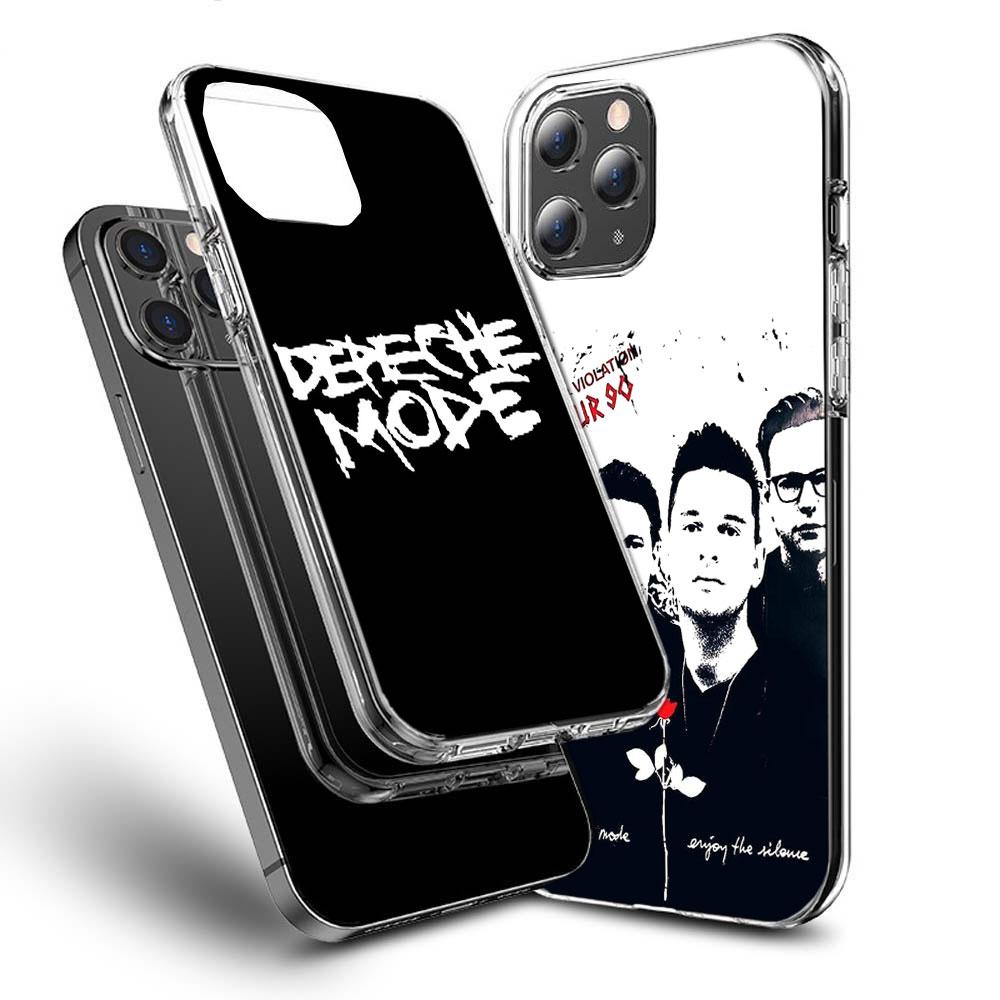 Rock Band Depeches Modes Phone Case For Iphone 16E 15 Pro 14 Plus 17E 16 17 Pro Max Air 11 12 13 Mini Shockproof Capa Cute Co