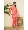 Women Designer Cotton Kurta Pant Cord Set Bollywood Top Tunic Kurti Party Wear Dress