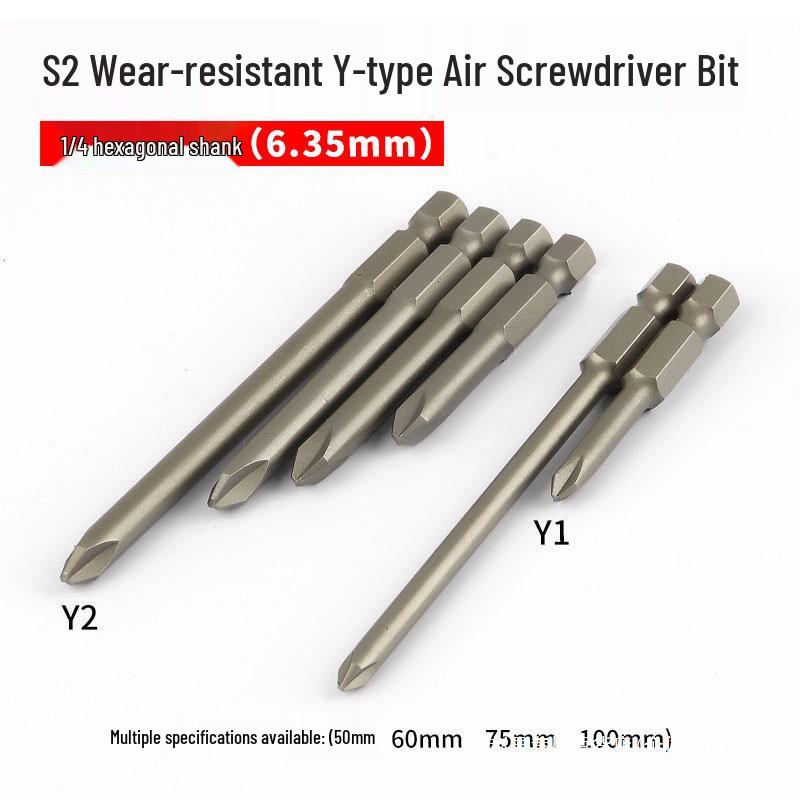

Magnetic Y-Shaped Herringbone Screwdriver Bit for Electric Drills 50mm 4.5 Y1