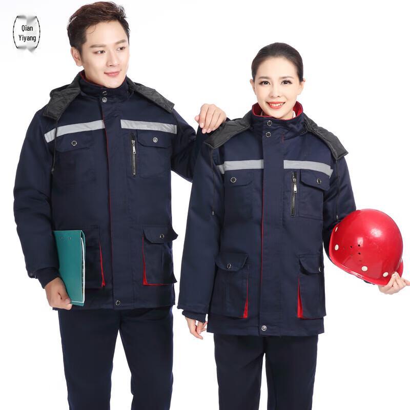 Detachable Reflective Winter Workwear Jacket 175