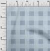 oneOone Cotton Flex Fabric Gingham Check Print Sewing Fabric BTY 40 Inch