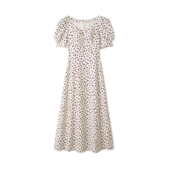 SNIDEL Sustainable Fruit Print Dress SWFO262015 Women s