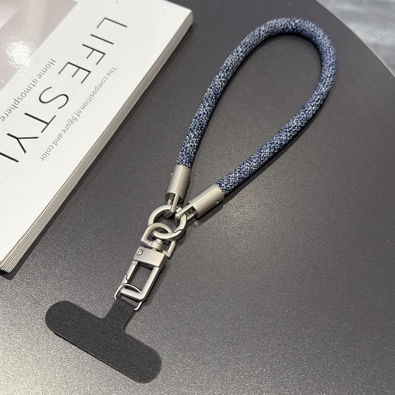 Portable Mobile Phone Hand Wrist Straps Nylon Colorful Anti-Fall Lanyard With Gasket Detachable Cellphone Hanging Cord