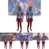 Scarlett Spider-man Cosplay Costume For Adults Premium Polyester Spandex Fabric