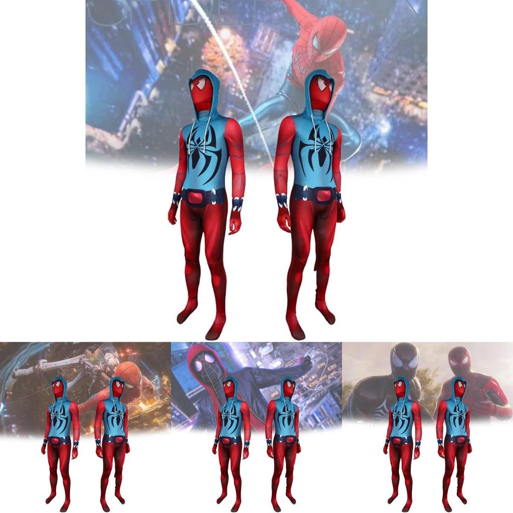 Scarlett Spider-man Cosplay Costume For Adults Premium Polyester Spandex Fabric