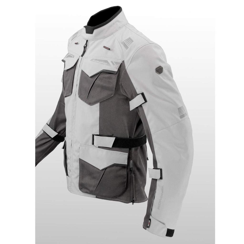 Komine Protective Mesh Adventure Jacket for Motorcycles Black S 13045 For and Autumn CE Standard Level 2 Mesh Material JK-150 Spring, Summer,